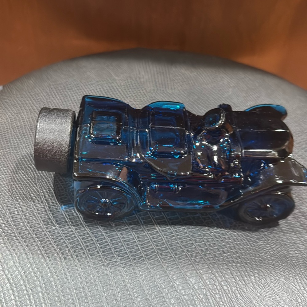 $5 bundled - Avon Blue antique car cologne bottle